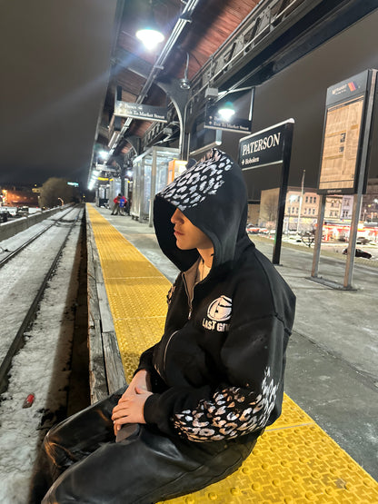 Onyx Black Zip Up