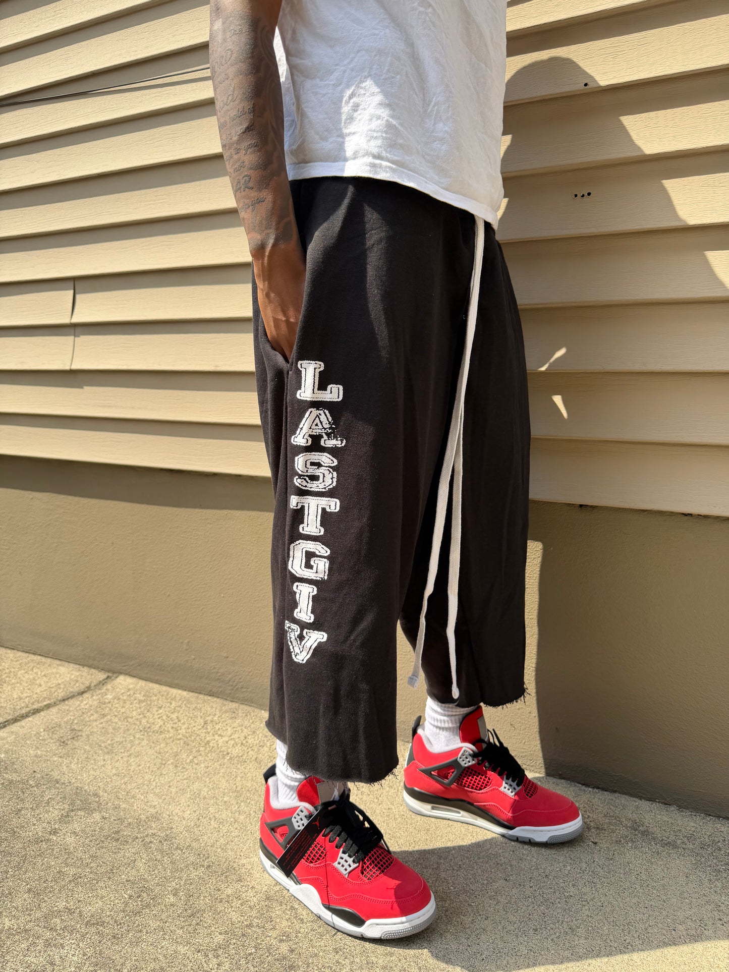 Blackout Concrete Sweatshorts