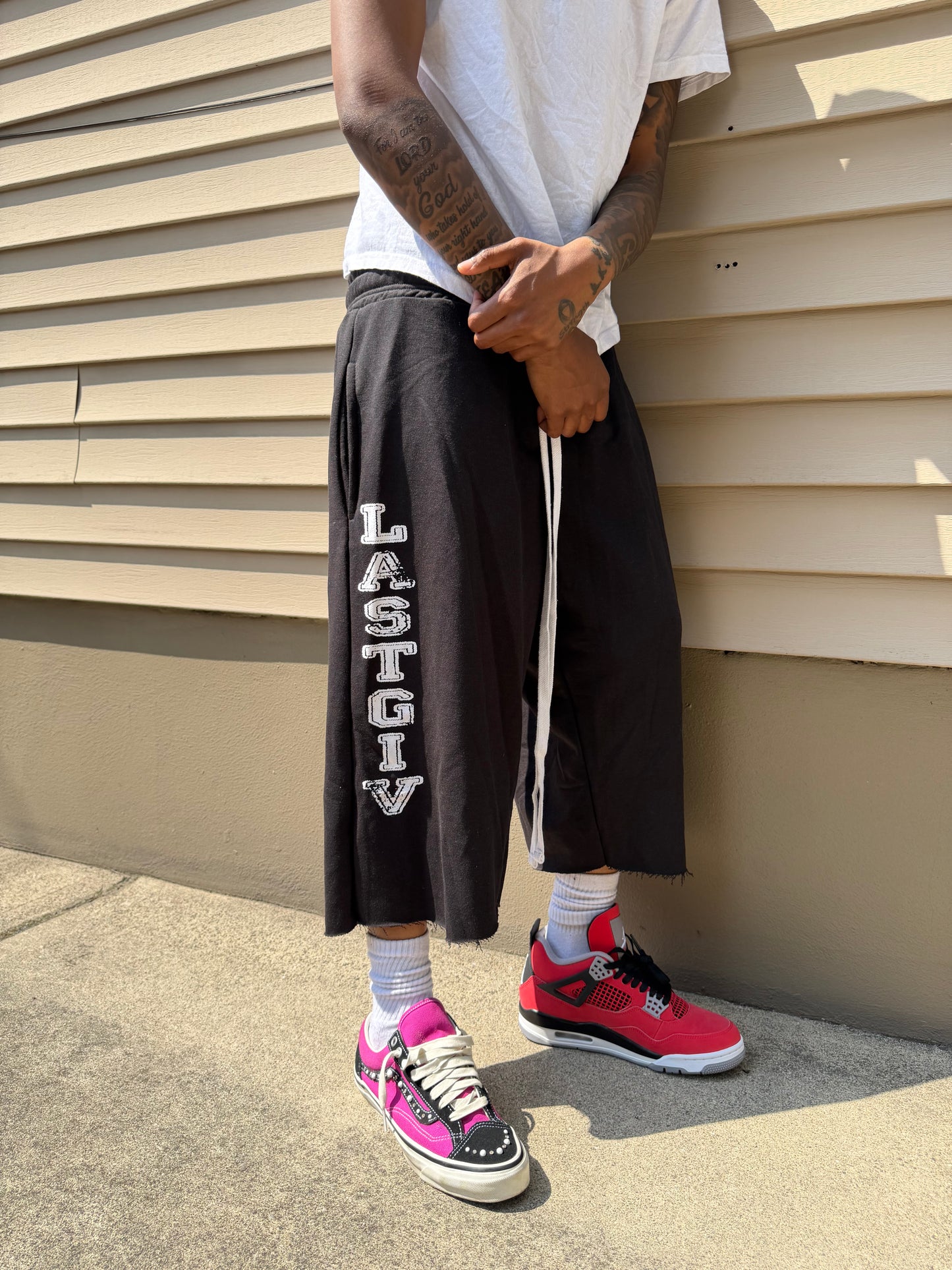 Blackout Concrete Sweatshorts